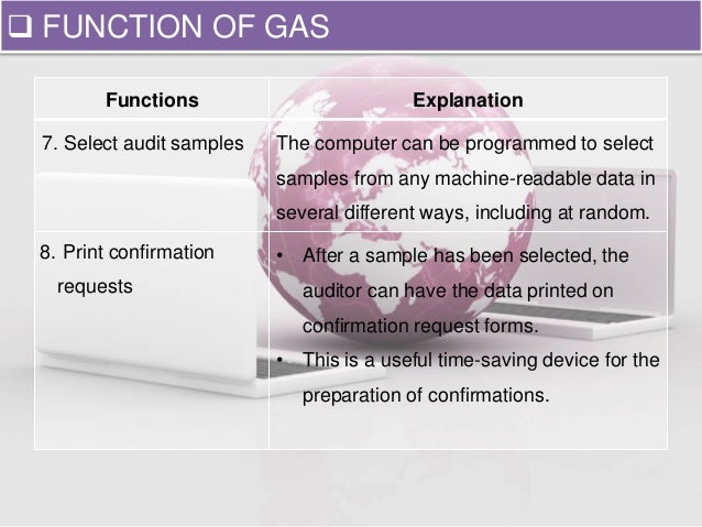 Generalized auditsoftware