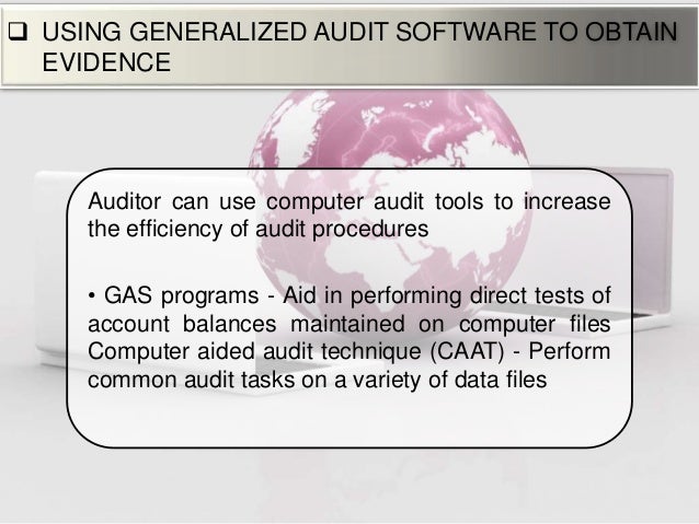 Generalized auditsoftware
