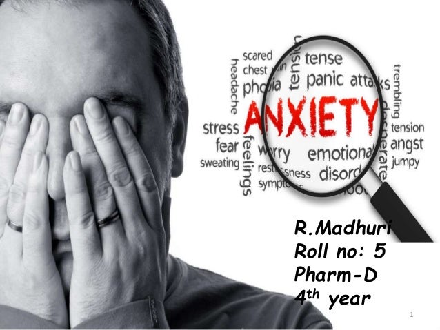 Thesis generalised anxiety disorder