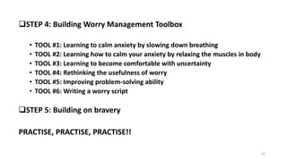 Generalized Anxiety Disorder (GAD) | PPTX