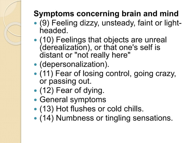 Generalized anxity disorder | PPT