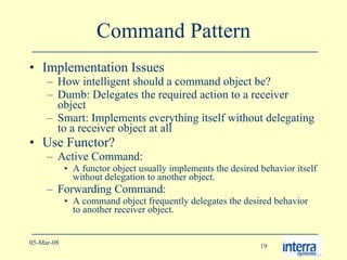 Generalized Functors - Realizing Command Design Pattern in C++ | PPT
