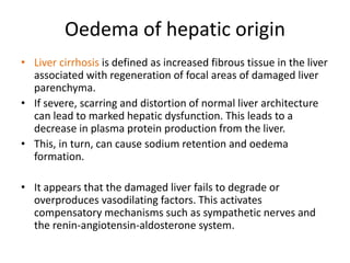 The presence of a heart disease: dyspnea, cardiac enlargement, hepatomegaly (tender).