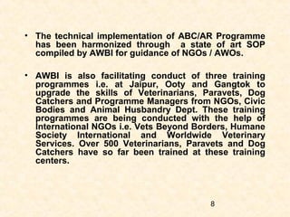 NDWC Chennai 2013 - Animal Welfare Board of India's role in ABC and ...