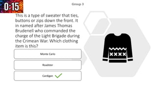 General knowledge quiz