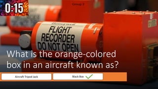 General knowledge quiz