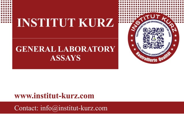 General Laboratory Assays | PPT