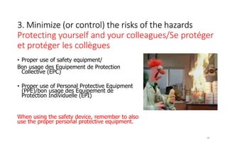 Item 10. Training on health and safety (in French and English) | PDF