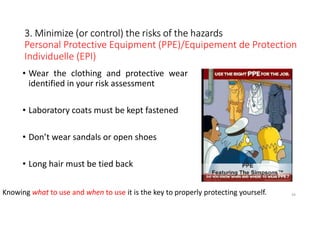 Item 10. Training on health and safety (in French and English) | PDF