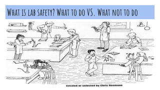 What is lab safety? What to do VS. What not to do
 