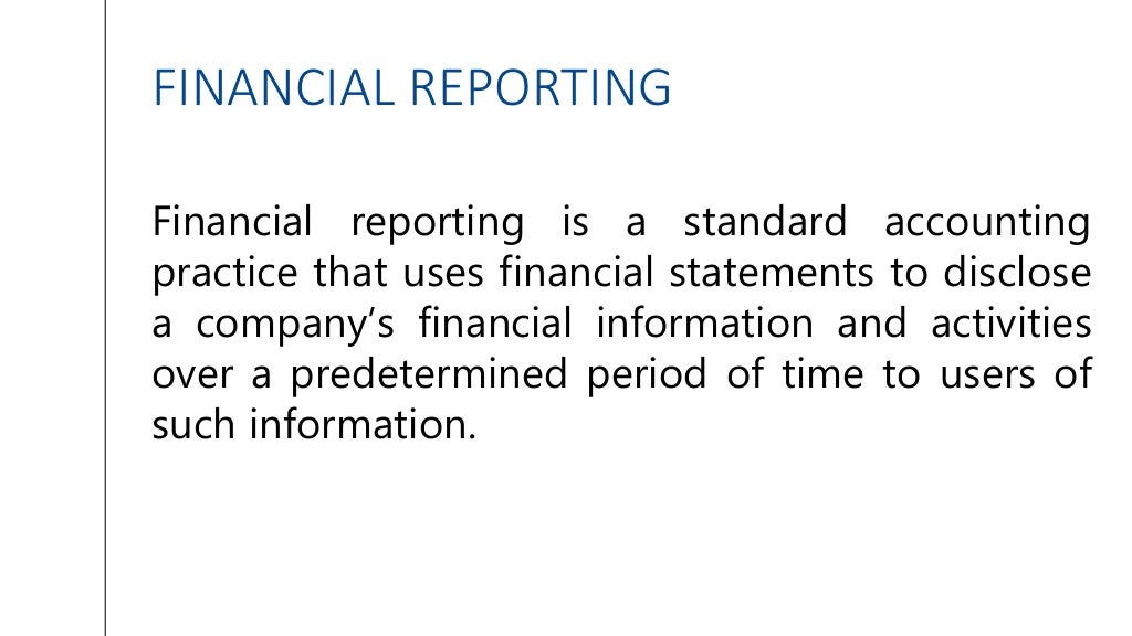 General Ledger and Financial Reporting System (GLFRS)