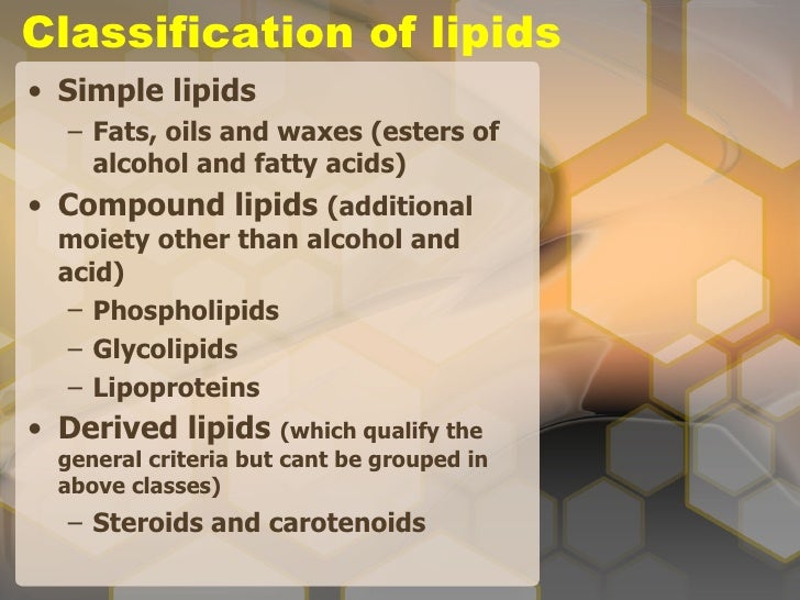 General lipids