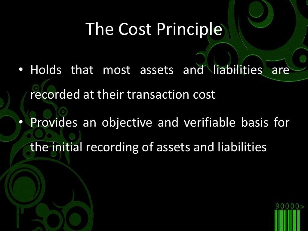 Generally Accepted Accounting Principles