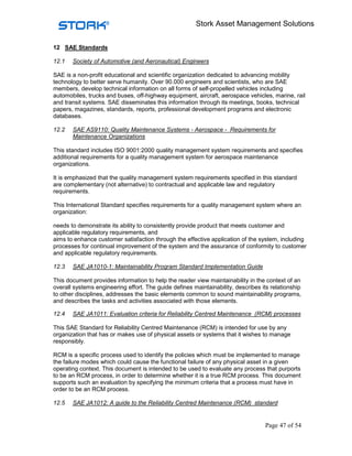 General Maintenance Standards V0.6 | PDF