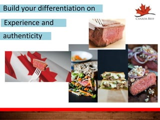 27
authenticity
Build your differentiation on
 