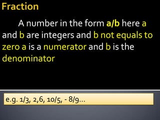General mathematics | PPTX