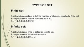 General Mathematis with the Topic of SETs Story | PPTX