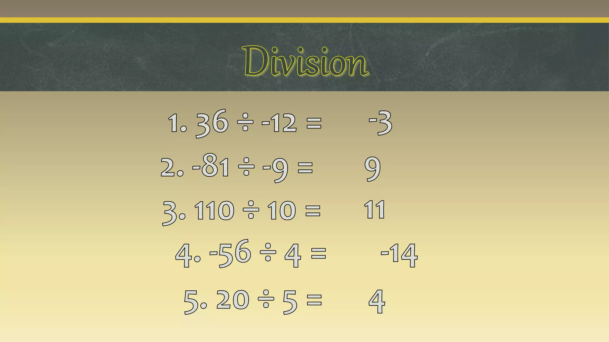 General Math Lesson 1