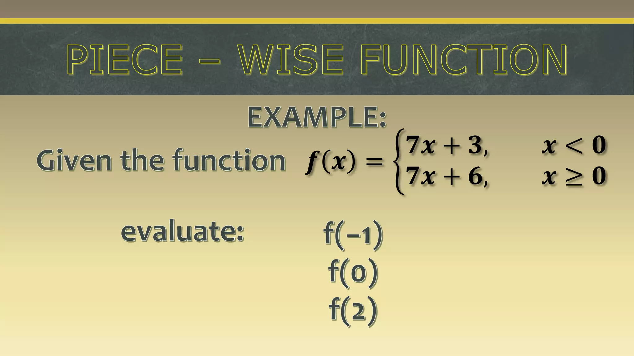 General Math Lesson 1