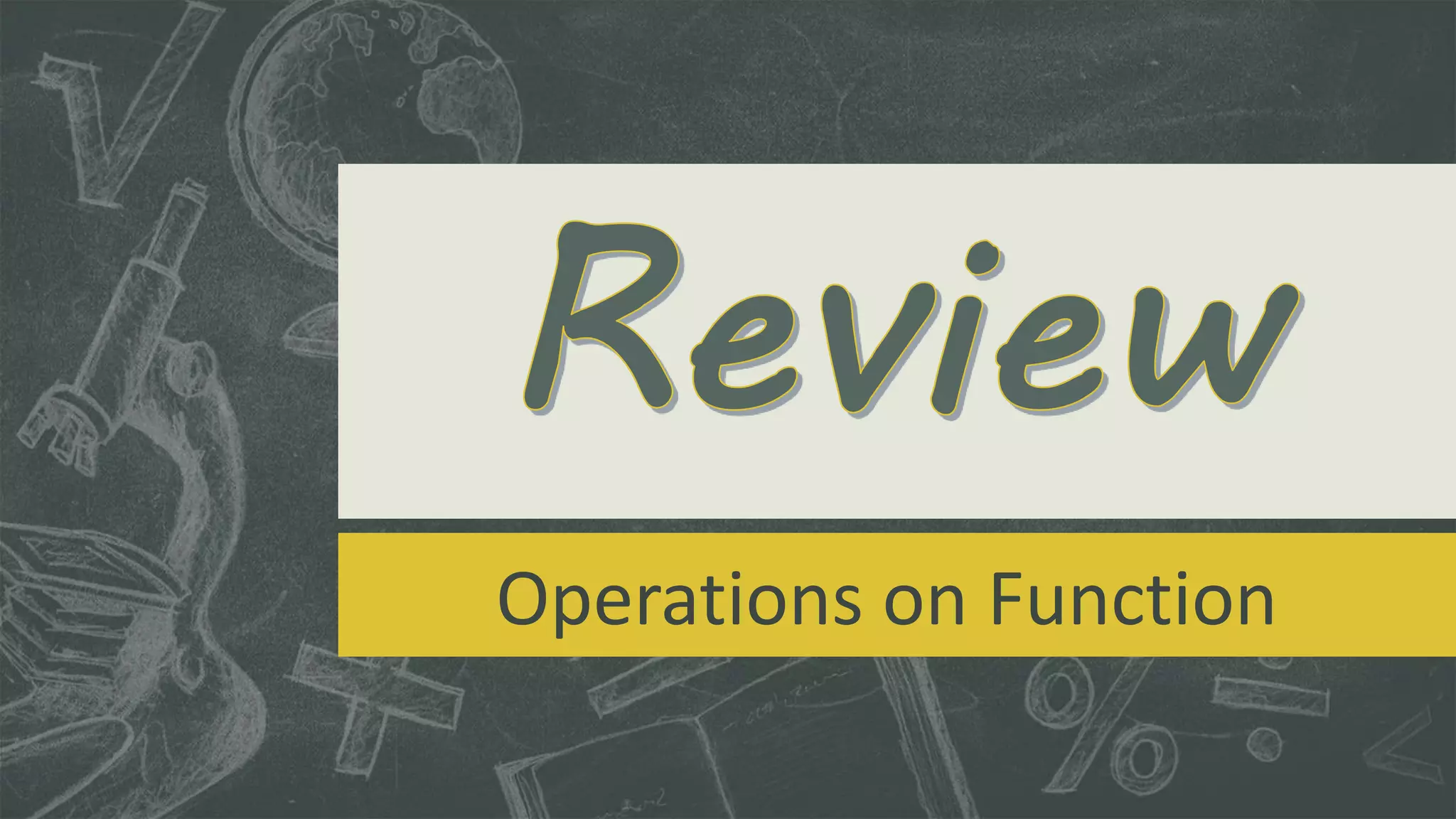 General Math Lesson 1