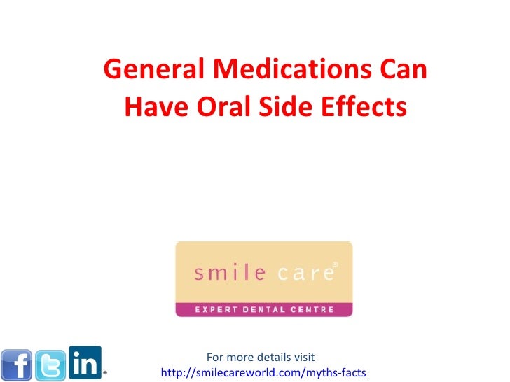 General Medications and Teeth