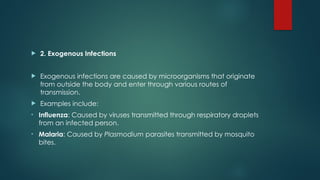 Exogenous Example Body general microbiology.pptx physiotherapy realated important | PPTX