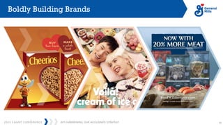 JEFF HARMENING: OUR ACCELERATE STRATEGY
2023 CAGNY CONFERENCE 10
Boldly Building Brands
 