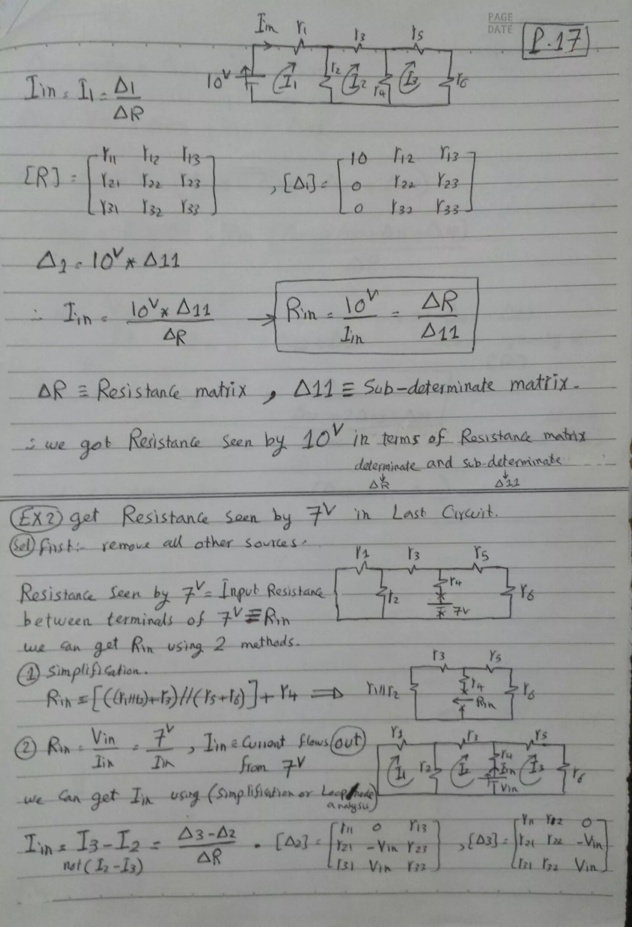 Electric Circuits Class (Handout 9) 