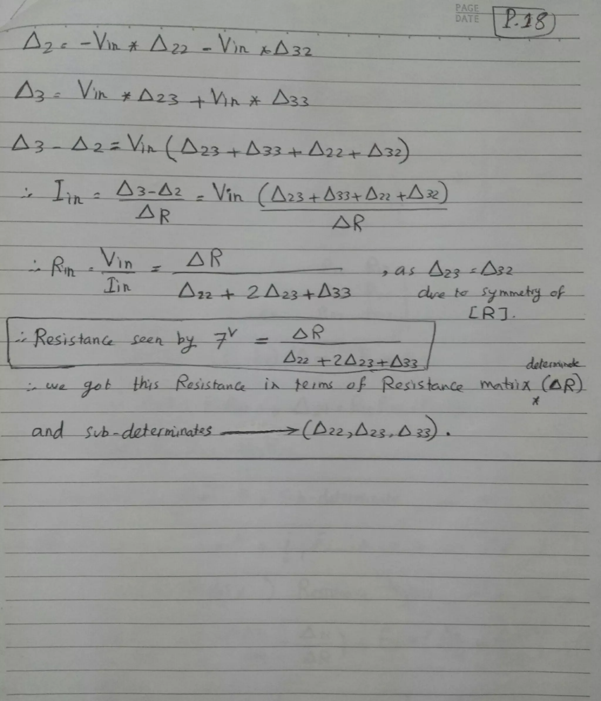 Electric Circuits Class (Handout 9) 