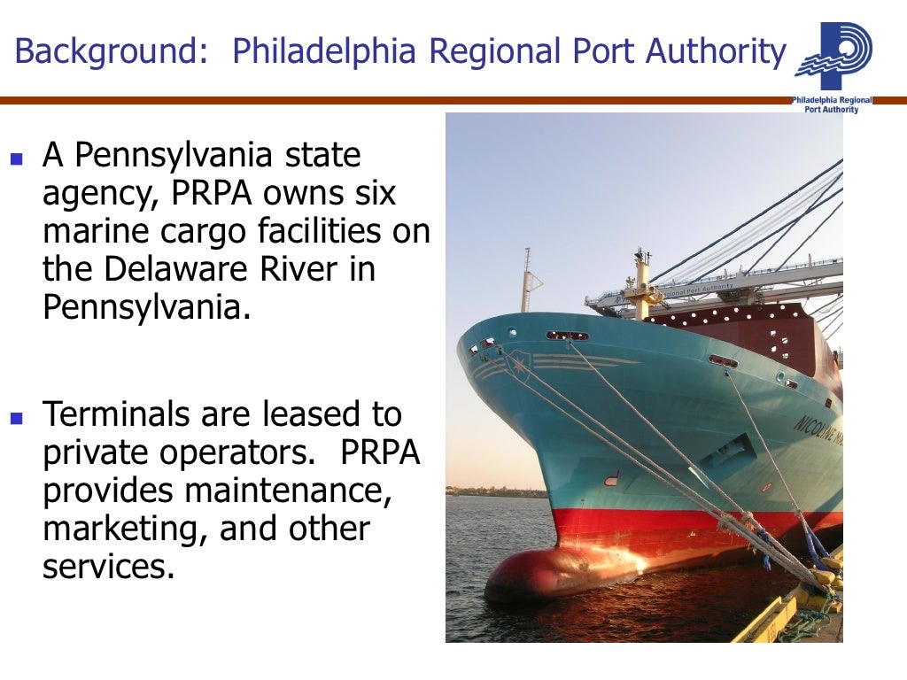 Port of Philadelphia Overview