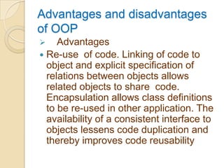 General oops concepts | PPTX