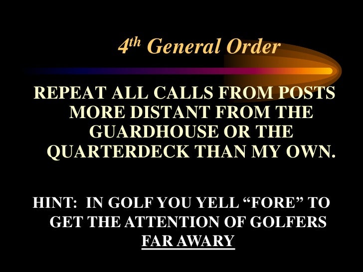11 marine corps general orders 11 marine corps general orders