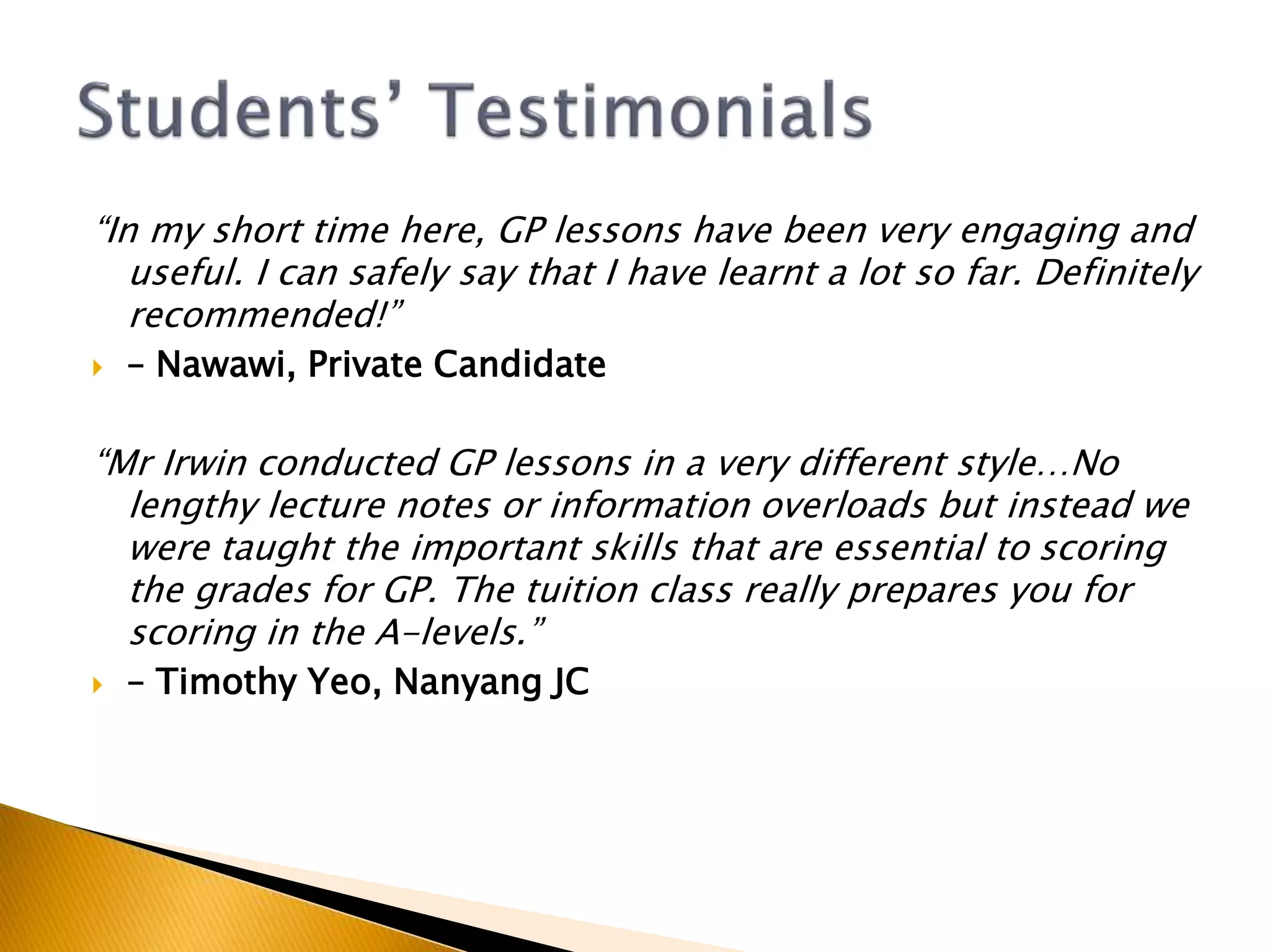 General paper | PPTX