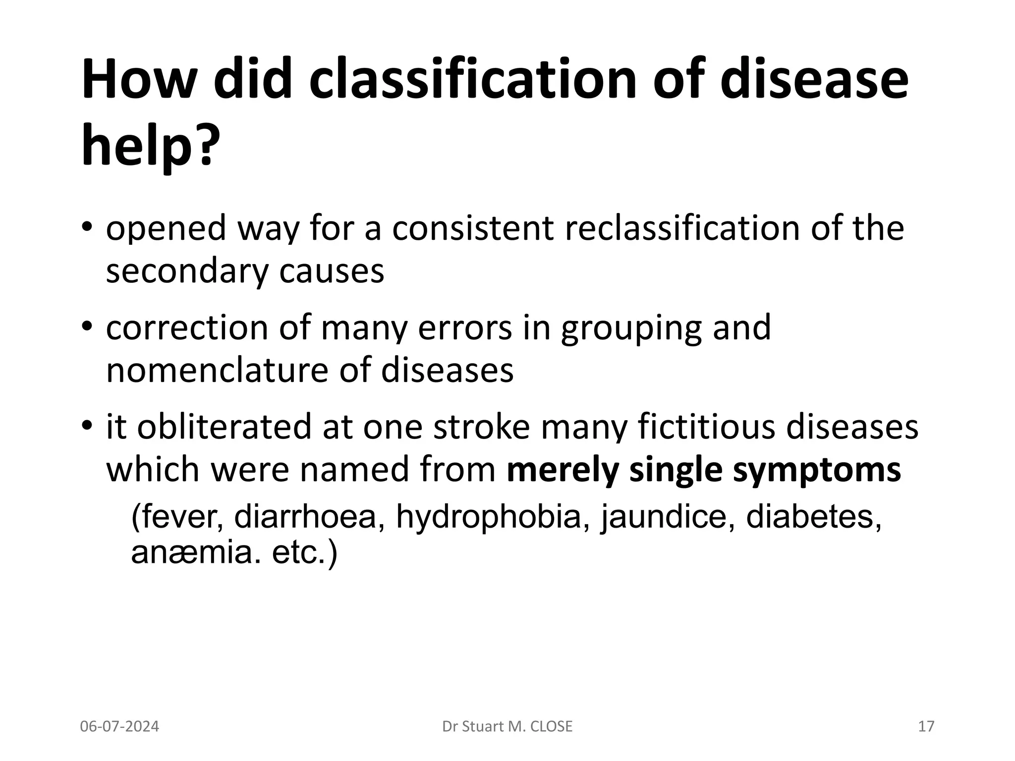 Chapter VIII - General Pathology of Homœopathy: Stuart Close | PPT