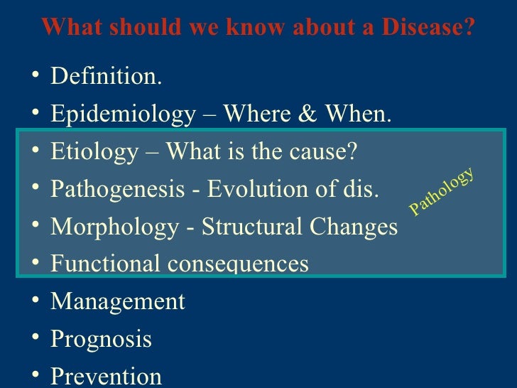 Pathology Definition