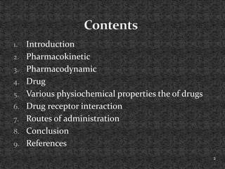 General pharmacology | PPTX