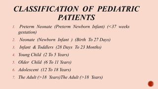 General prescribing guidelines for Pediatrics geriatrics pregnancy ...
