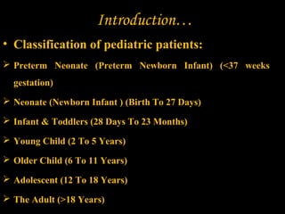 General prescribing guidelines for pediatrics, geriatrics and pregnancy ...