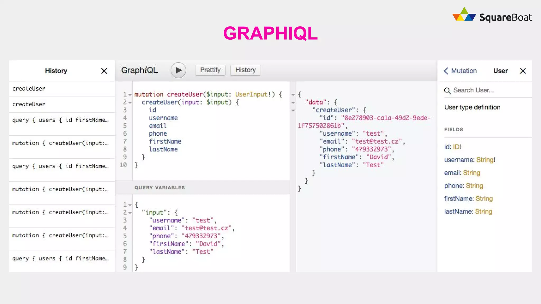 GRAPHIQL