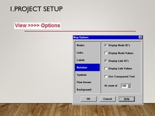 1.PROJECT SETUP
 
