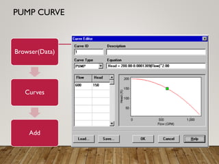 PUMP CURVE
Browser(Data)
Curves
Add
 