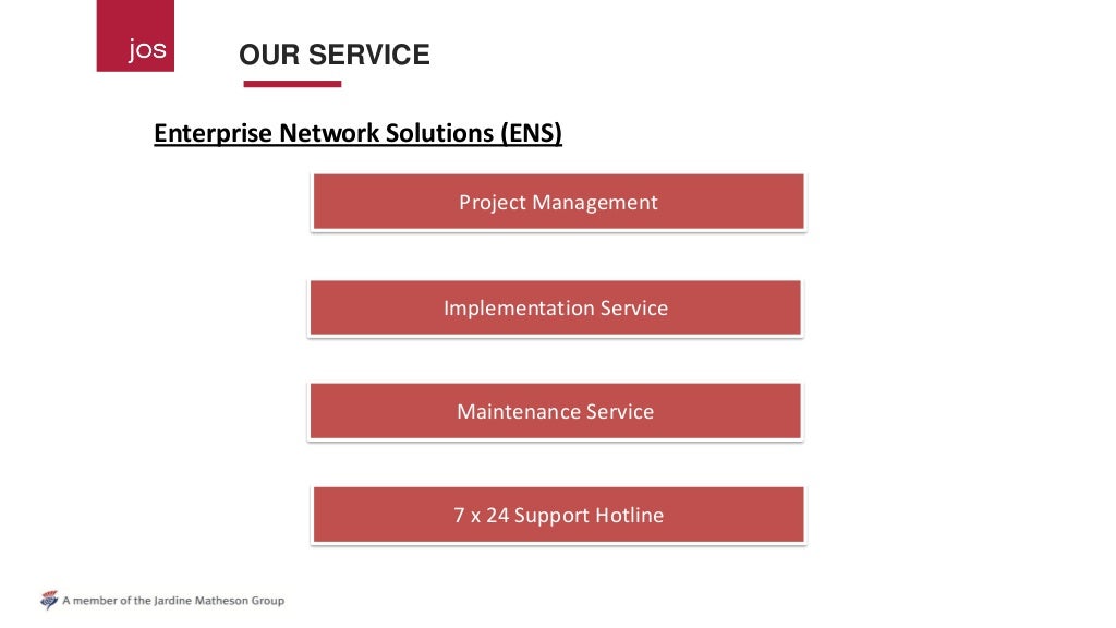 Jardine OneSolution Enterprise Networking Solution (ENS)