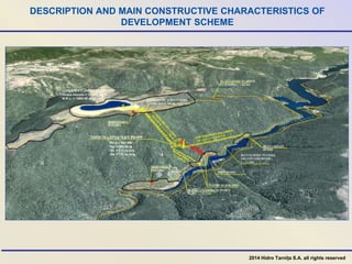 DESCRIPTION AND MAIN CONSTRUCTIVE CHARACTERISTICS OF
DEVELOPMENT SCHEME
2014 Hidro Tarnița S.A. all rights reserved
 