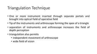 General Principles of Arthroscopy Pramesh.pptx