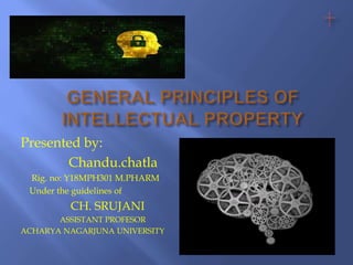 Presented by:
Chandu.chatla
Rig. no: Y18MPH301 M.PHARM
Under the guidelines of
CH. SRUJANI
ASSISTANT PROFESOR
ACHARYA NAGARJUNA UNIVERSITY
 