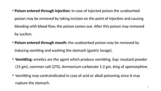 GENERAL PRINCIPLES OF TREATMENT OF POISONING FINAL - Copy.pptx