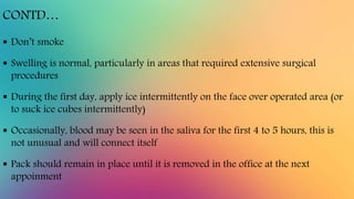 General principles of periodontal surgery | PPTX