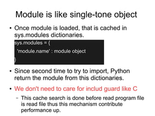 Python import mechanism | PPT