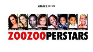 ZooZoo actors
 