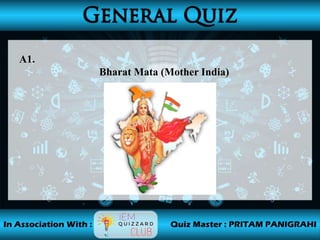 A1.
Bharat Mata (Mother India)
 